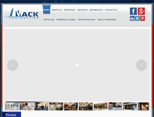 Tablet Screenshot of mack-contracting.com